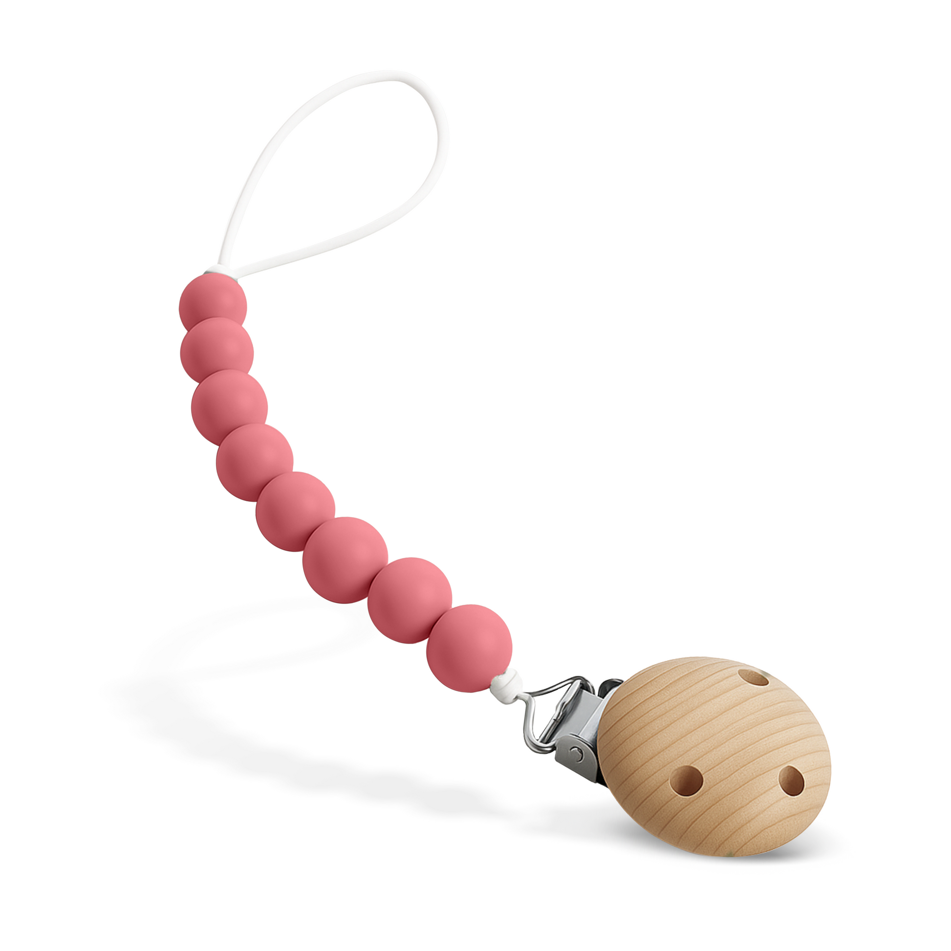 Silicone & Wood Custom Dummie Clip