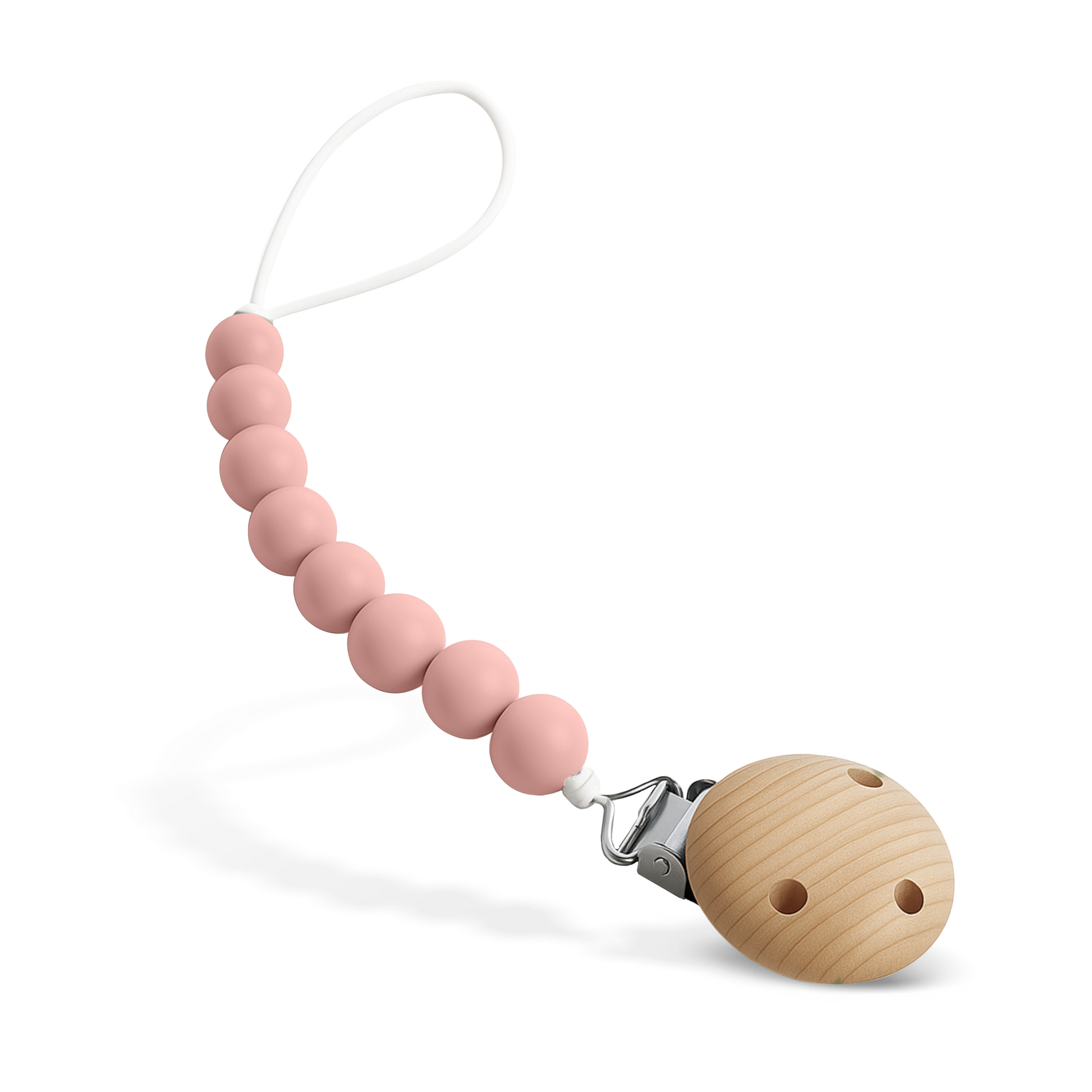 Silicone & Wood Custom Dummie Clip