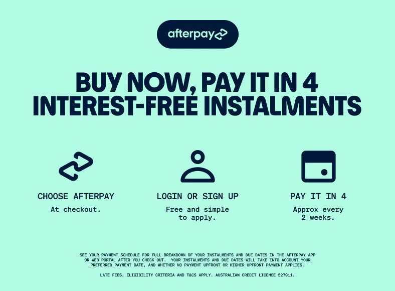 Afterpay installment information
