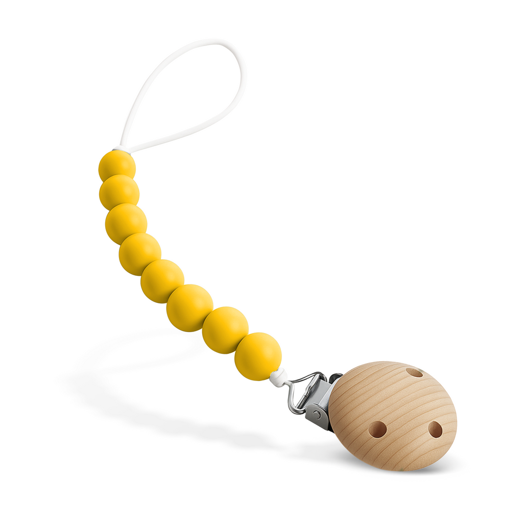 Silicone & Wood Custom Dummie Clip