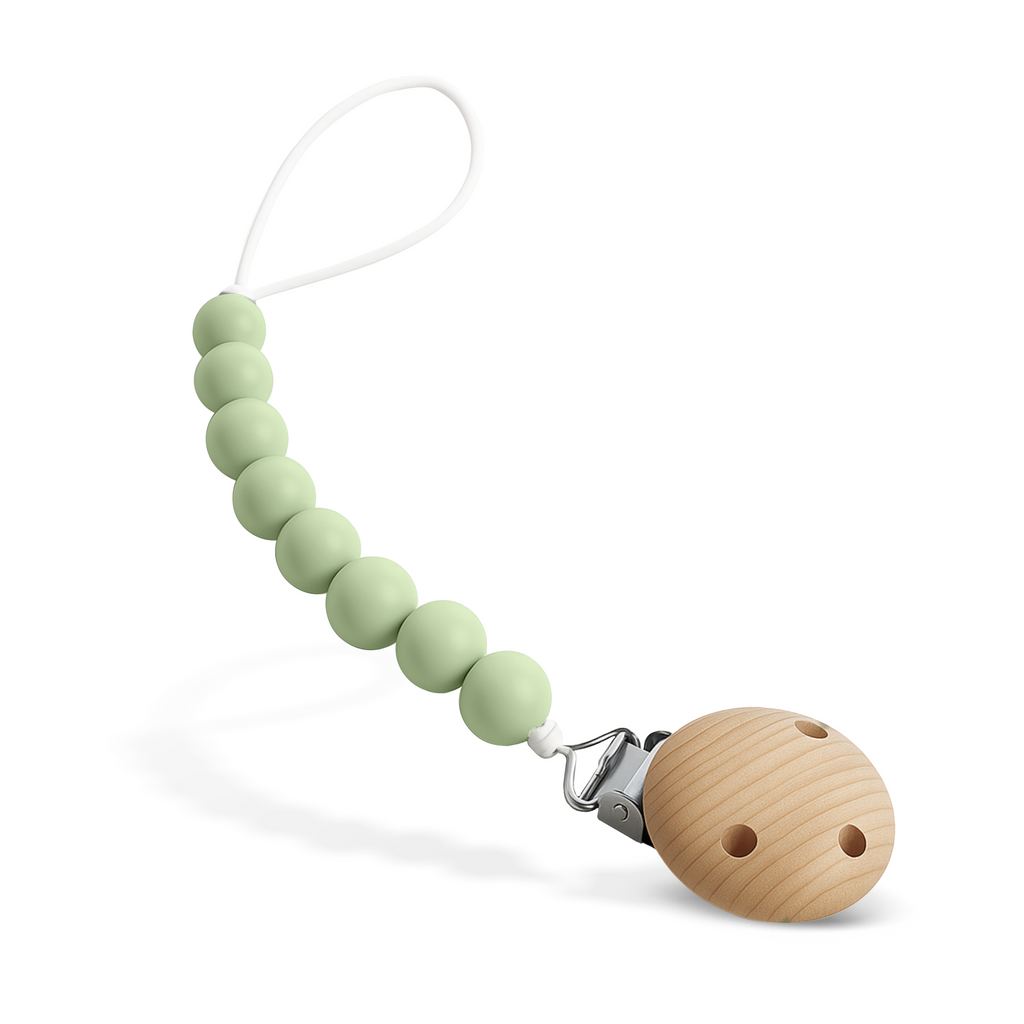 Silicone & Wood Custom Dummie Clip